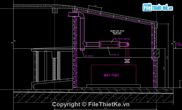 bản vẽ cad,máy phát điện,bản vẽ máy phát điện,thiết kế máy phát điện